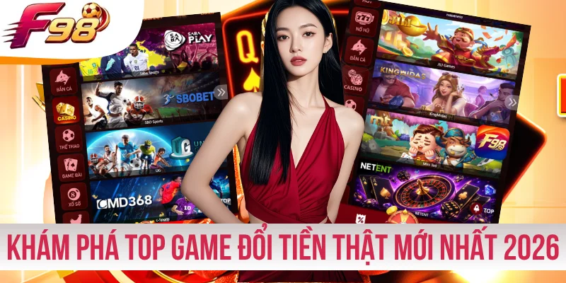 Khám phá top game đổi tiền thật mới nhất 2026